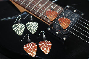 Diffuser Guitar Pick Earrings