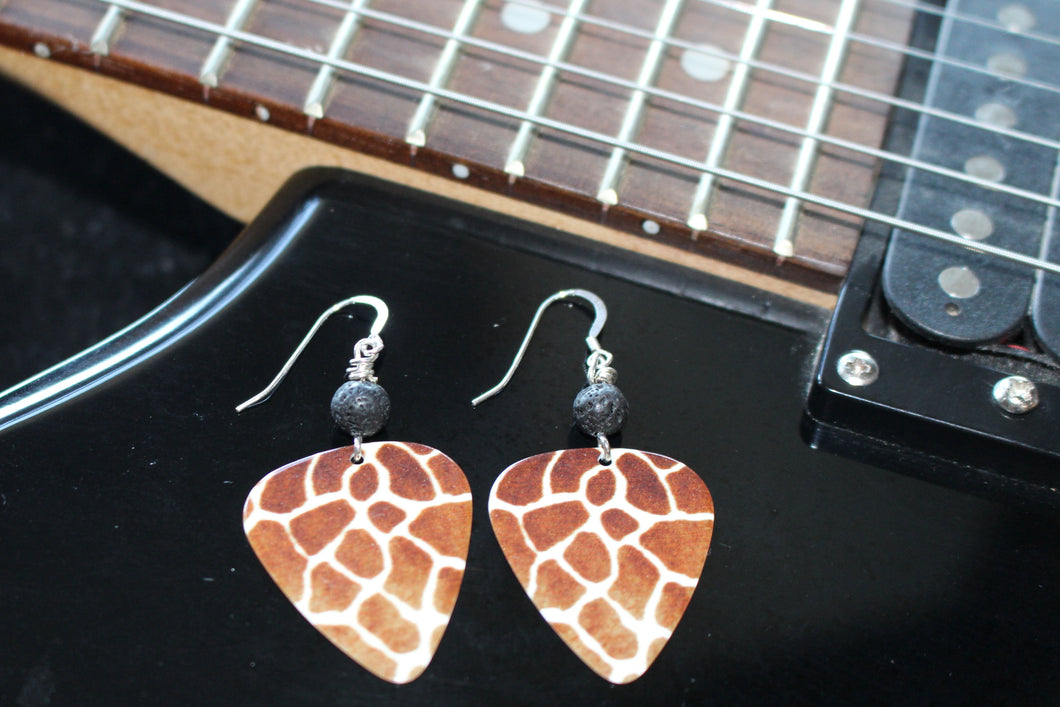 Diffuser Guitar Pick Earrings