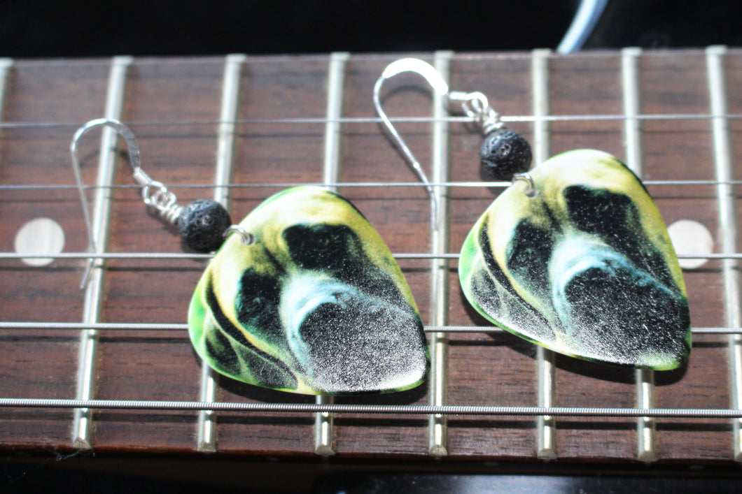 Diffuser Guitar Pick Earrings