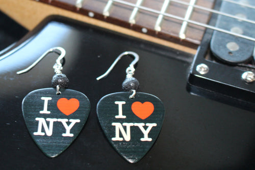 Diffuser Guitar Pick Earrings